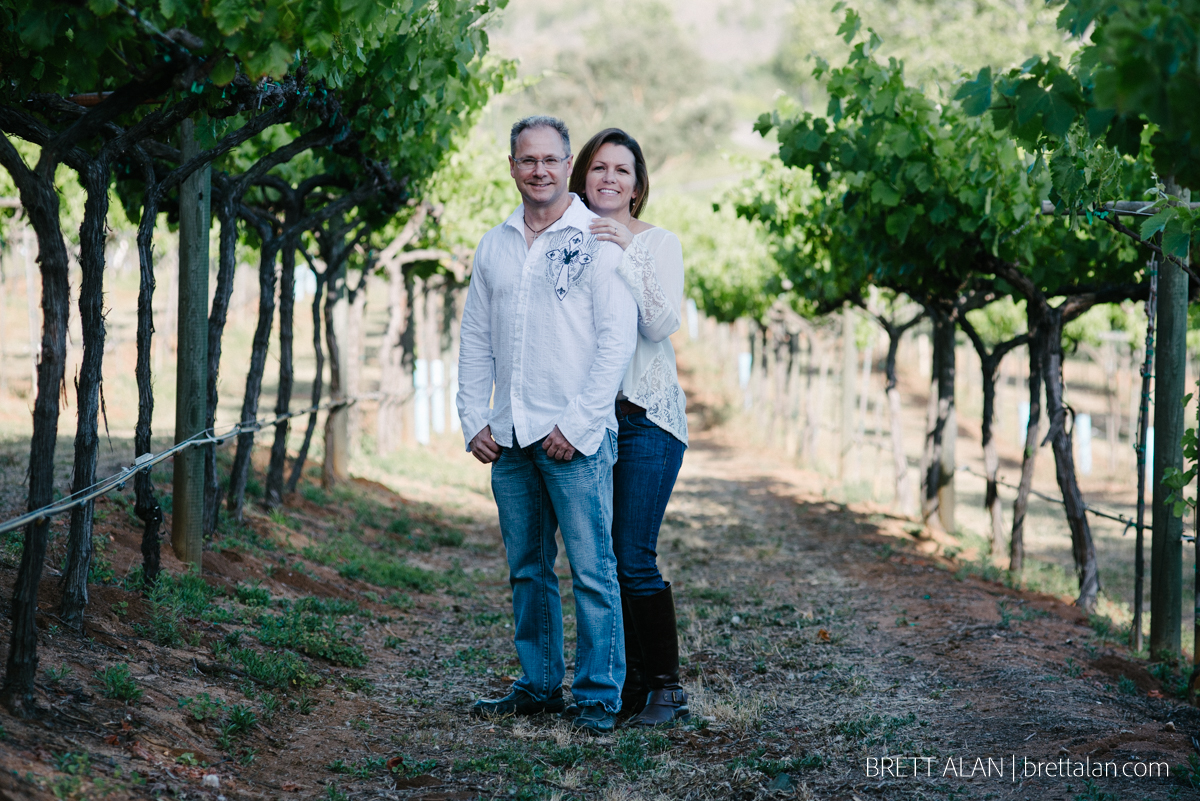 Orfila Winery Engagement Photography