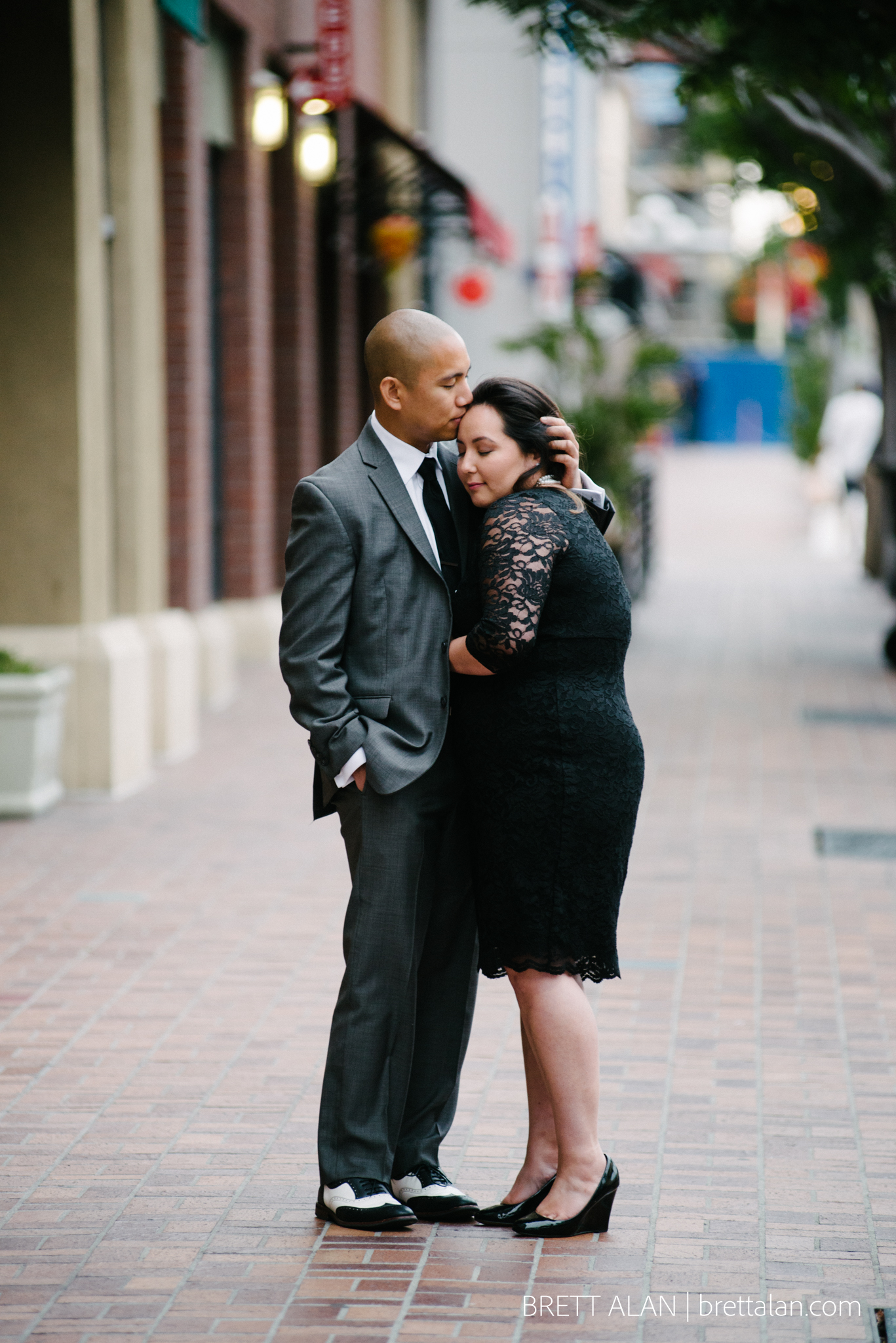 Downtown San Diego Engagement Photography
