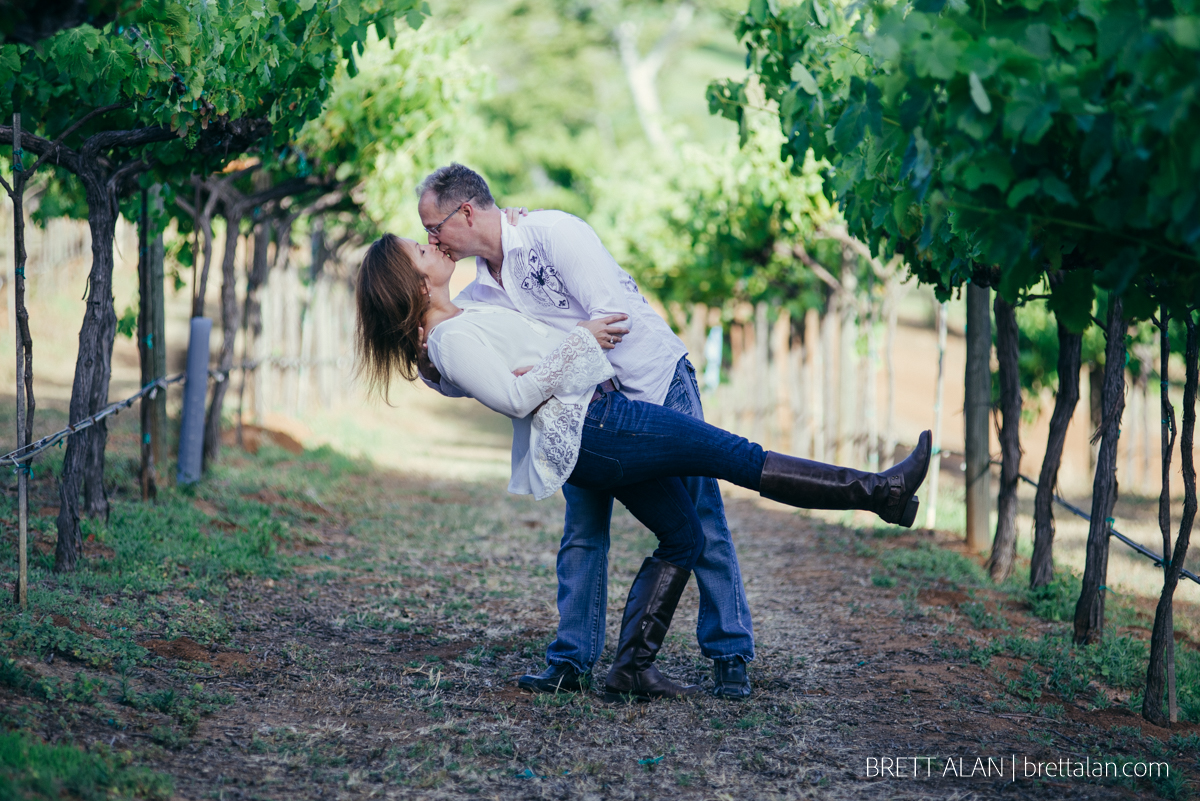 Orfila Winery Engagement Photography