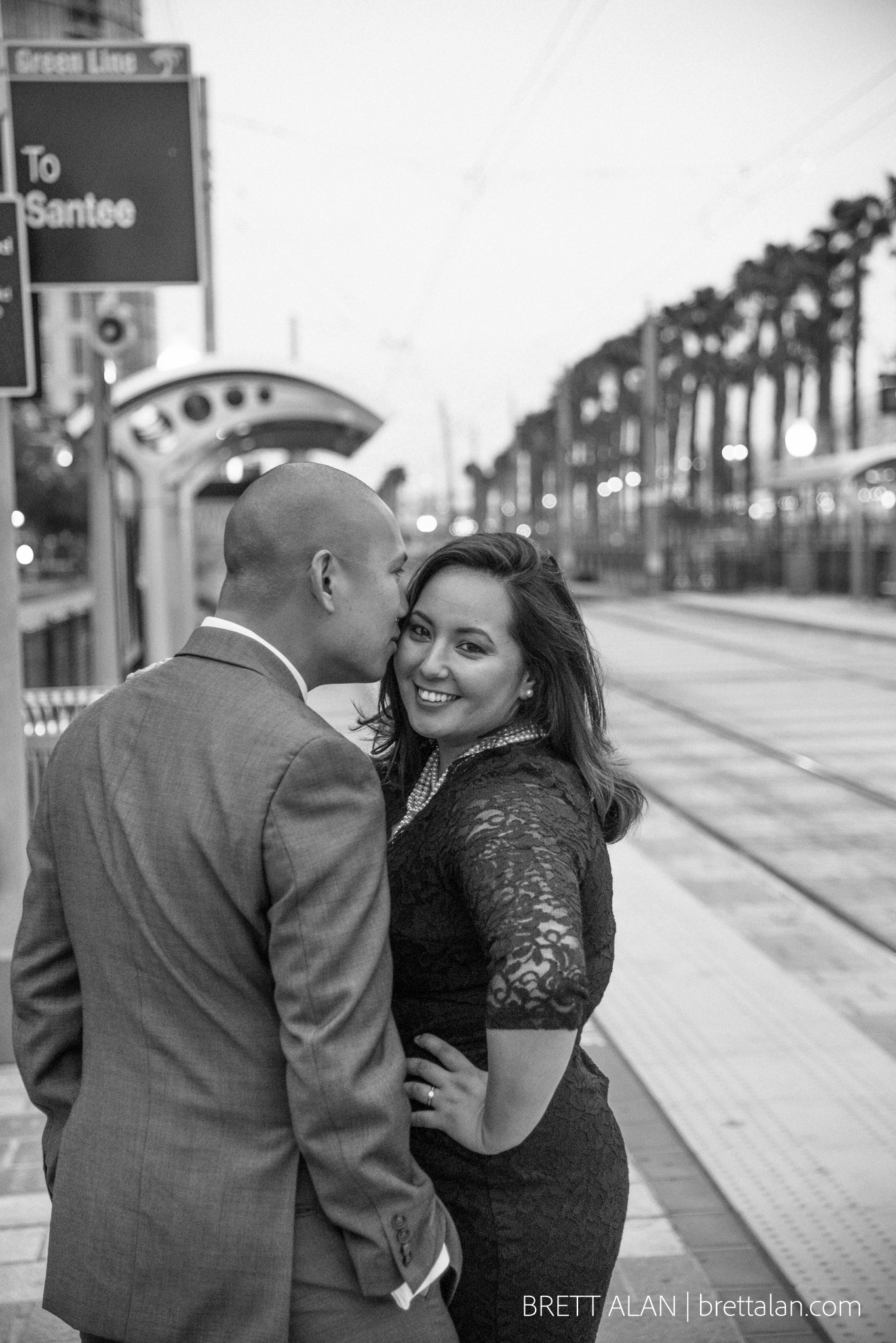 Downtown San Diego Engagement Photography