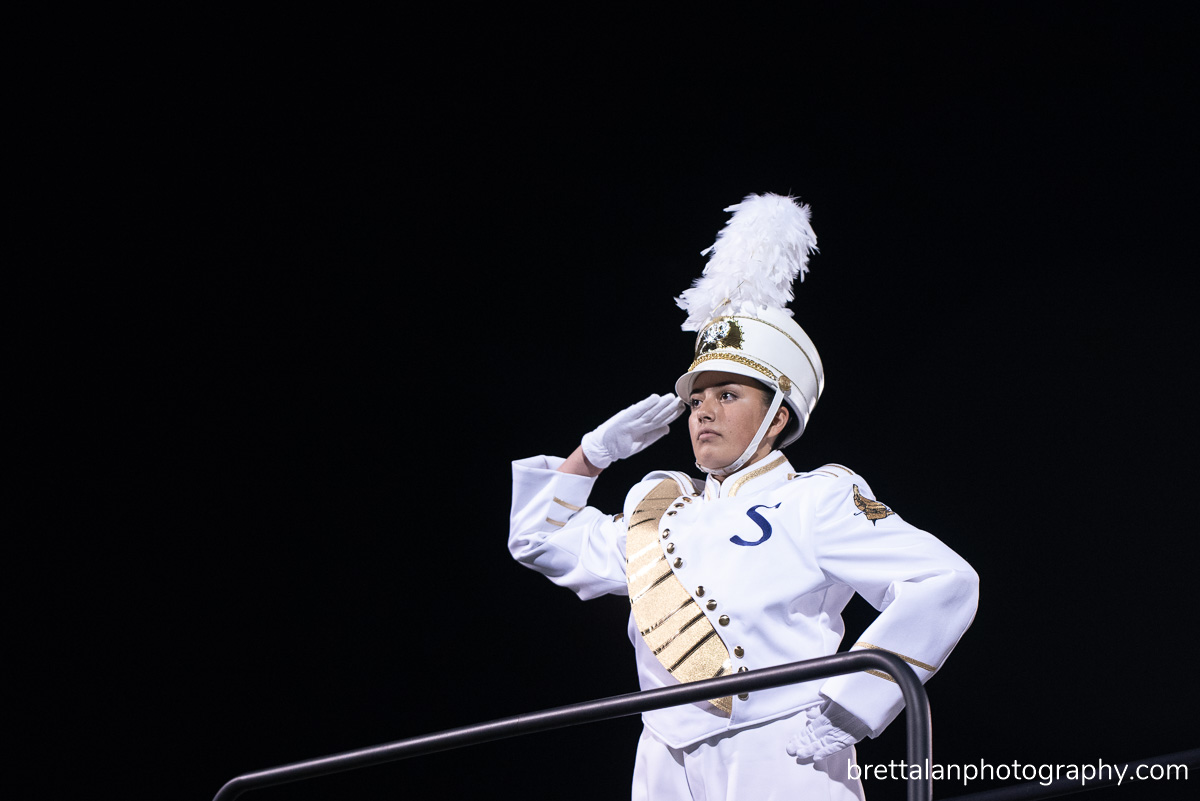 grossmont school marching band color guard showcase